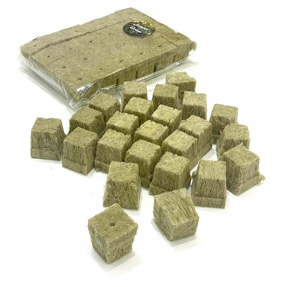 Rockwool Cubes for Hydroponic Gardening